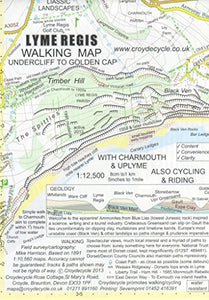 Lyme Regis Walking Map 