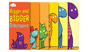 Bigger and Bigger Dinosaurs (Layered Page Story Board Book) 