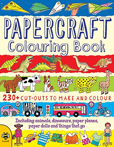 Papercraft Colouring Book