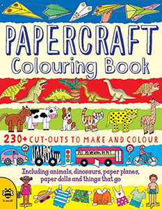 Papercraft Colouring Book 