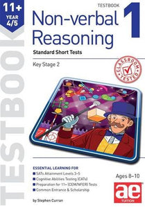 11+ Non-verbal Reasoning Year 4/5 Testbook 1 