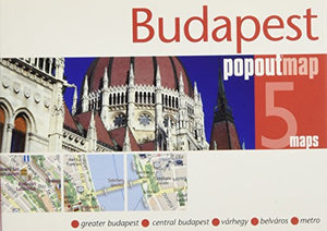 Budapest PopOut Map 