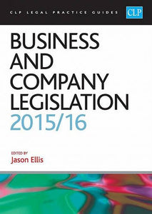 Business and Company Legislation 2015/2016 