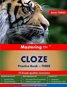 Mastering 11+ Cloze Practice Book 3 