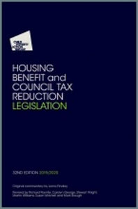 Housing Benefit and Council Tax Reduction Legislation 