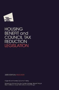 Housing Benefit and Council Tax Reduction Legislation 