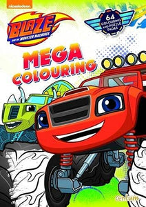 Blaze Mega Colouring Book 