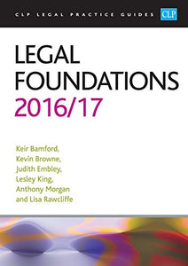 Legal Foundations 2016/17 