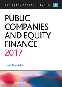 Public Companies and Equity Finance 2017 