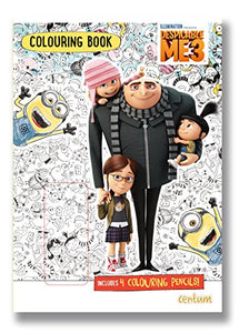 Despicable Me 3 Coloring Book 