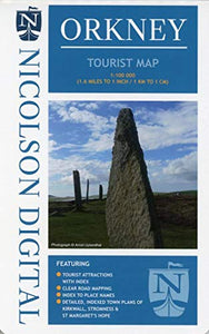 Nicolson Tourist Map Orkney 