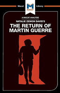 An Analysis of Natalie Zemon Davis's The Return of Martin Guerre 