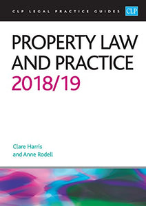 Property Law and Practice 2018/2019 