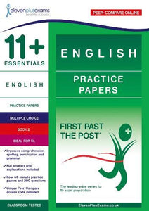 11+ Essentials English Practice Papers Book 2 