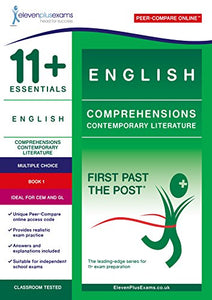 11+ Essentials English Comprehensions: Contemporary Literature Book 1 