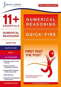 11+ Essentials Numerical Reasoning: Quick-Fire Book 2 - Multiple Choice 