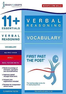 11+ Essentials Verbal Reasoning: Vocabulary Book 1 