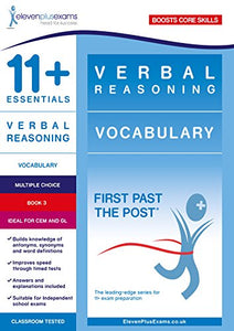 11+ Essentials Verbal Reasoning: Vocabulary Book 3 