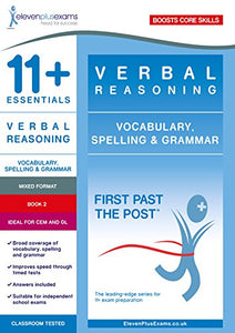 11+ Essentials Verbal Reasoning: Vocabulary, Spelling & Grammar Book 2 