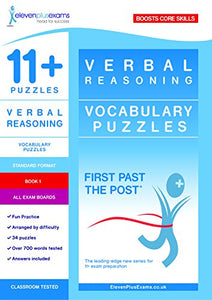 11+ Puzzles Vocabulary Puzzles Book 1 