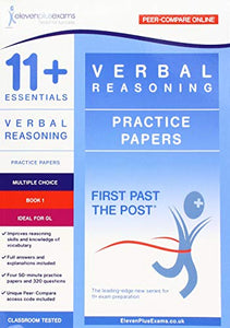 11+ Essentials Verbal Reasoning Practice Papers Book 1 