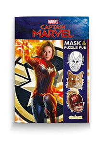 Captain Marvel - MASK & Puzzle Fun: Activités & stickers 