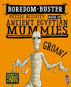 Boredom Buster Puzzle Activity Book of Ancient Egyptian Mummies 