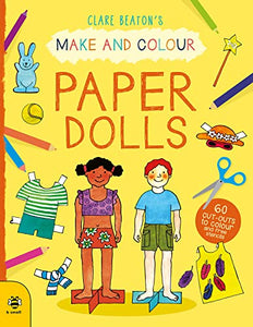 Make & Colour Paper Dolls 