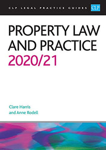 Property Law and Practice 2020/2021 