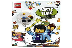 LEGO | PARTY TIME! Activity Book Includes Boy or Girl WIZARD Minifig 