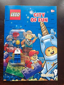 Lego Activity Book City of Fun - with minifigure 