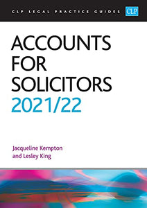 Accounts for Solicitors 2021/2022 