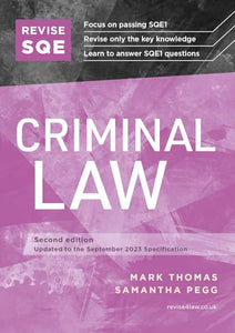 Revise SQE Criminal Law 