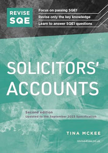 Revise SQE Solicitors' Accounts 