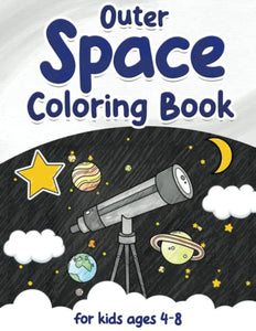 Outer Space Coloring Book 