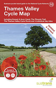 Thames Valley Cycle Map 10 (Sustrans): Features cycle routes in Oxford, the Chilterns, Thame 