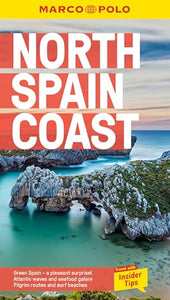 North Spain Coast Marco Polo Pocket Travel Guide - with pull out map 