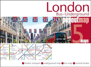 London Bus and Underground PopOut Map 