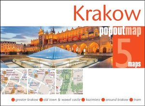 Krakow PopOut Map 