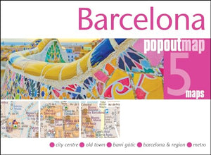 Barcelona PopOut Map 