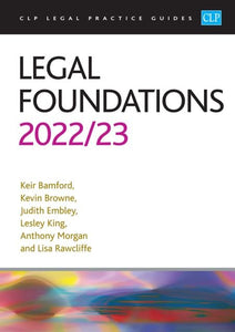 Legal Foundations 2022/2023 