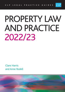 Property Law and Practice 2022/2023 