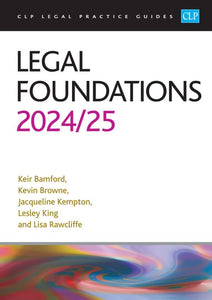 Legal Foundations 2024/2025 