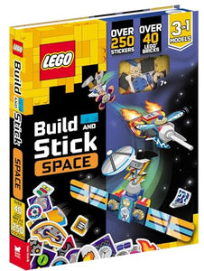 LEGO® Books: Build and Stick: Space (includes LEGO® bricks, book and over 250 stickers) 