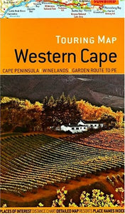 Touring map Western Cape 