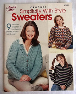 Simplicity With Style Sweaters Annies Attic 