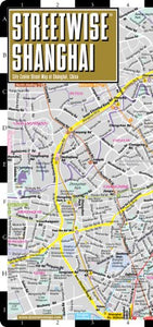 Streetwise Shanghai Map - Laminated City Center Street Map of Shanghai, China 