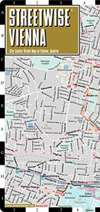 Streetwise Vienna Map - Laminated City Center Street Map of Vienna, Austria 