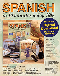 SPANISH in 10 minutes a day® BOOK + AUDIO 