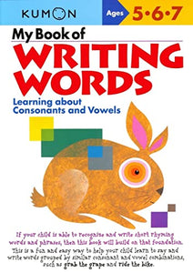 My Book of Writing Words: Consonants andVowels 